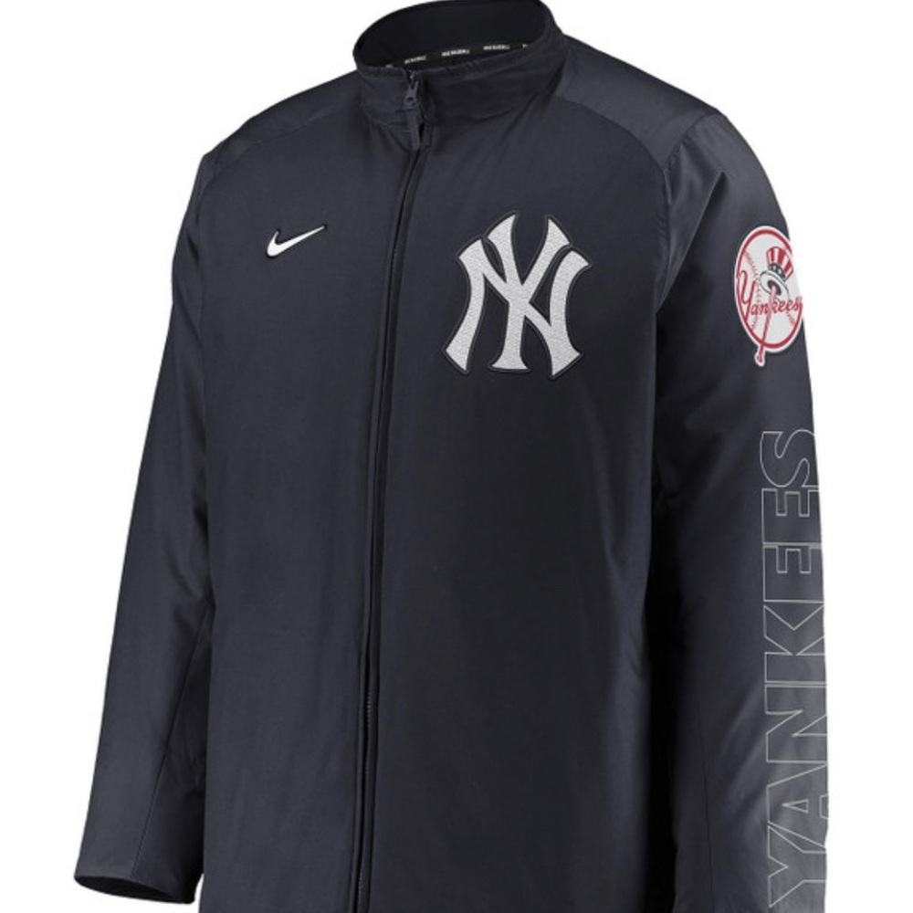 Men’s NY Yankees Nike Navy Authentic Collection Dugout Jacket Full Zip NEW W TAG